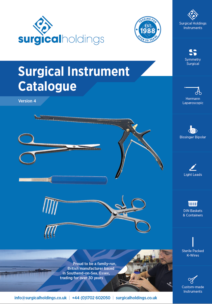 Surgical Instrument PDF Download Catalogues Surgical Holdings